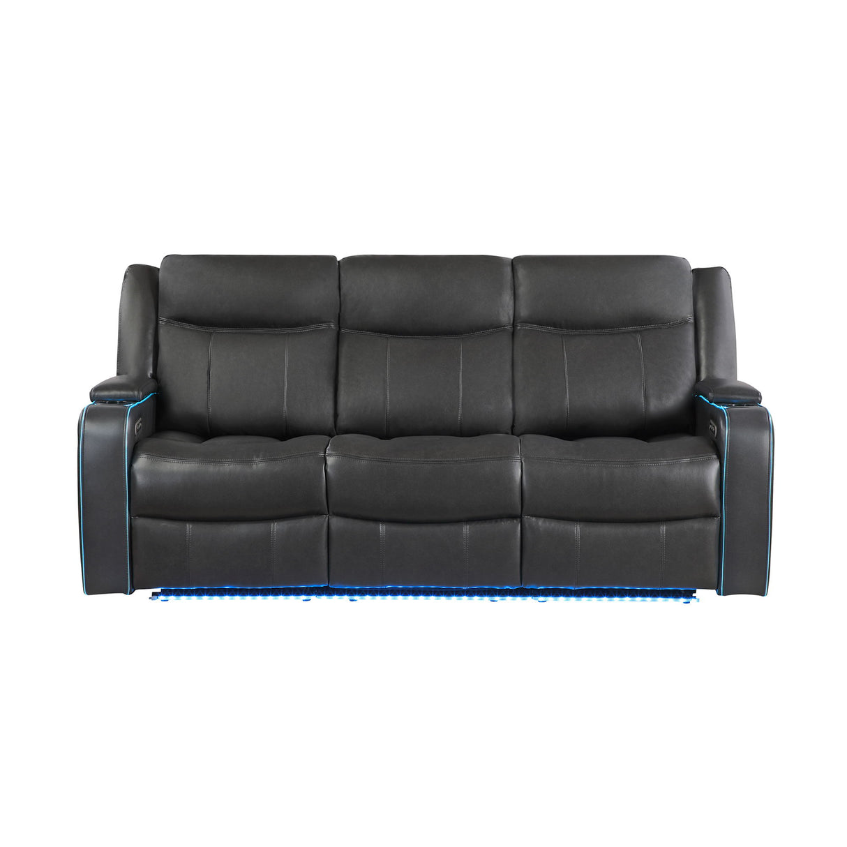 Blanca - Power Reclining Set With LED Lights, USB And Built In Speakers