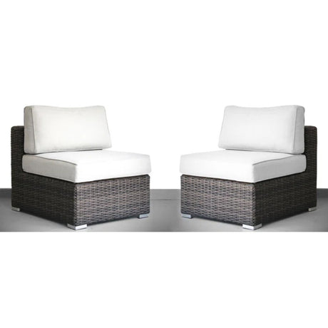 Minnesota - Armless Patio Chairs (Set of 2)
