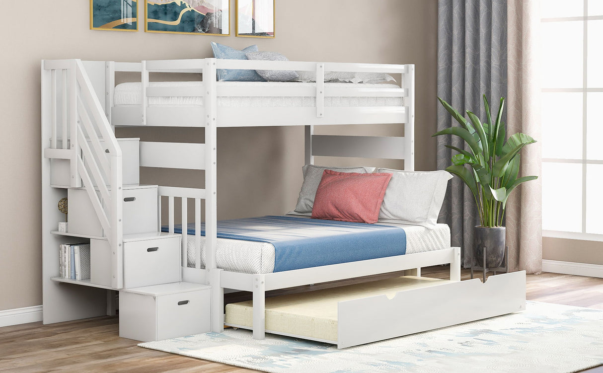 Bunk Bed With Twin Size Trundle