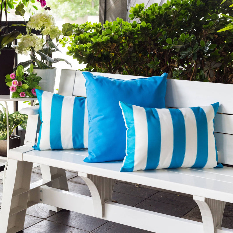 Horizon Stripe Pillow Outdoor & Indoor