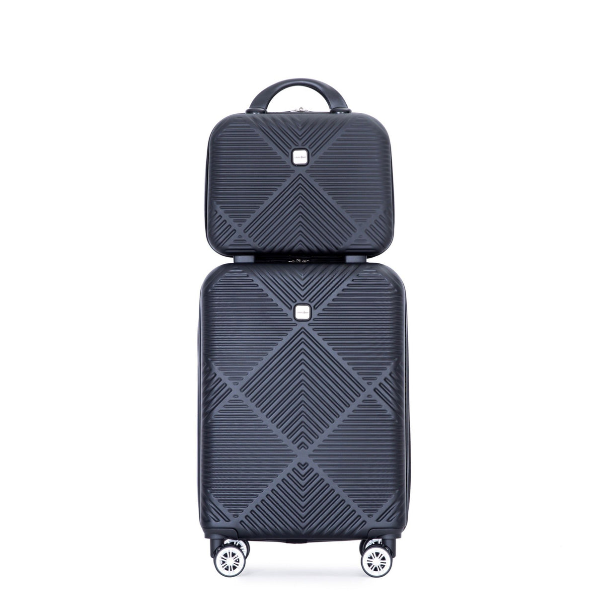 2 Piece Luggage Sets Lightweight Suitcase, Spinner Wheels
