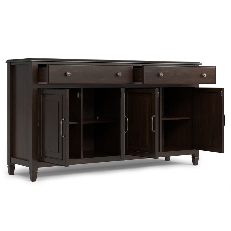 Connaught - Large Sideboard Buffet Storage Cabinet - Brown