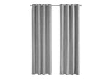2 Pieces Set, Curtain Panel, Room Darkening, Grommet, Contemporary & Modern
