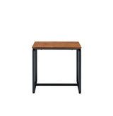 Jurgen - 3 Pieces Pack Coffee & End Set - Oak / Black