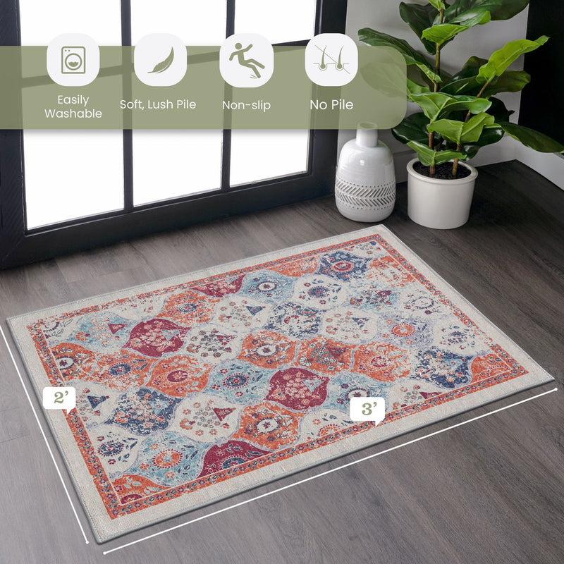 Maval - Stunning Washable Area Rug