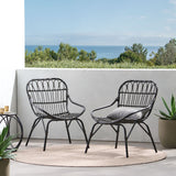 Monsoon - Outdoor Accent Chair With Open Weave Design