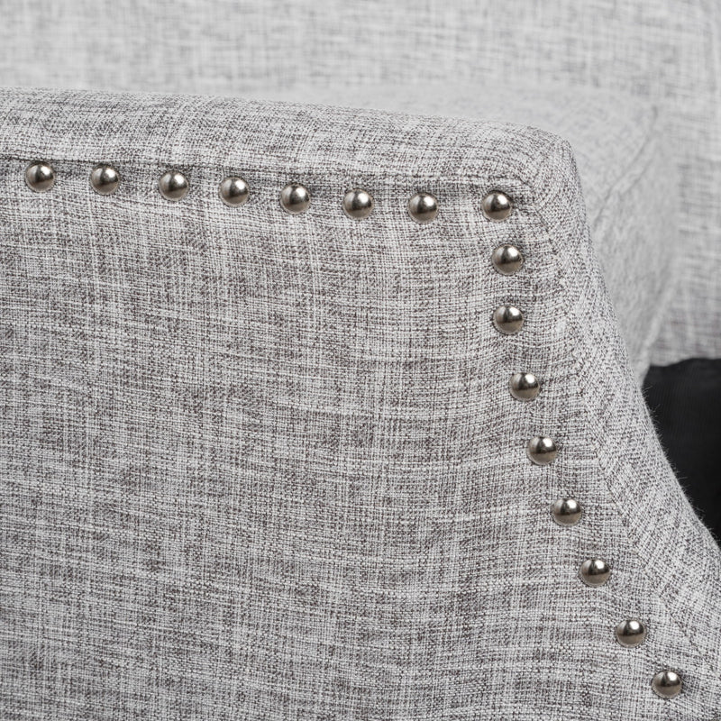 Westeros Wing Back Fabric Upholstered Recliner