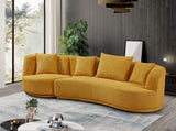 Living Room Sofa Set With Luxury Teddy Fleece, 2 Seater, Armchair Swivel 360°