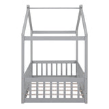 Bed House Bed Frame With Fence