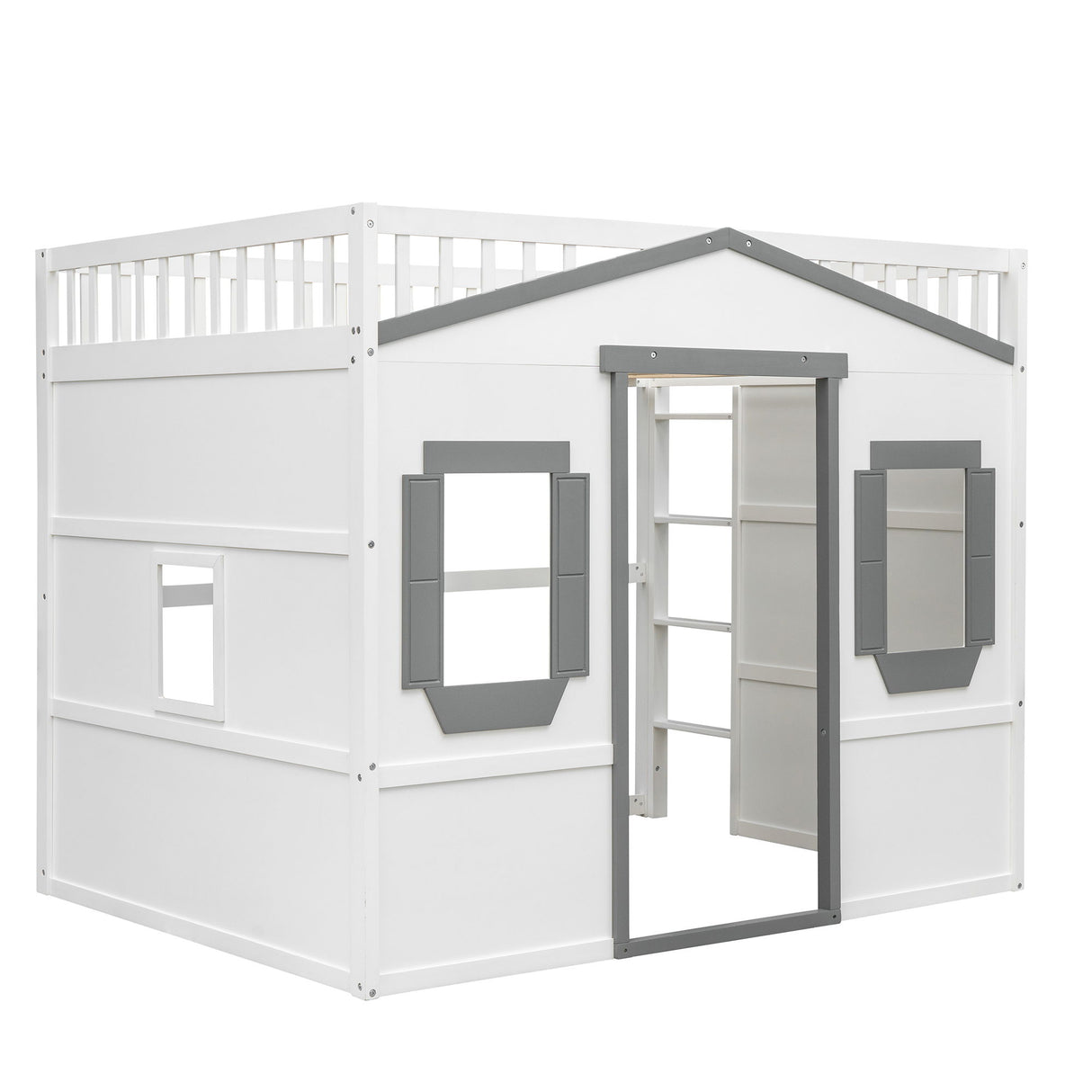 Elegant House Loft Bed With Ladder