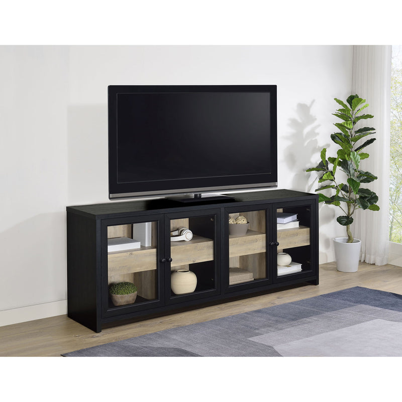 Kennison - TV Stand - Black
