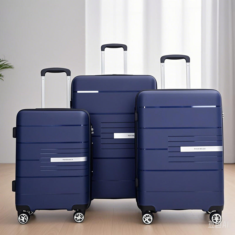Hardshell Suitcase Double Spinner Wheels Luggage Sets, Lightweight With Tsa Lock, 3 Piece Set