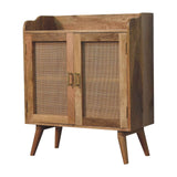 Larissa - T Bar Raised Cabinet - Brown