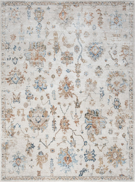 Noble GC_GEN7007 Ivory 7 ft. 10 in. x 10 ft. 3 in. Area Rug