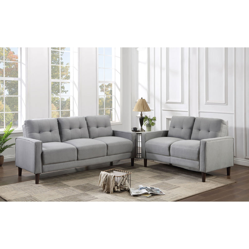 Harvey - Track Arm Tufted Sofa Set