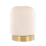Marla - Contemporary / Glam Vanity Stool
