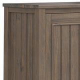 Lev - Low Storage Cabinet - Smoky Brown