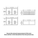 Sink 33" Double Bowl Kitchen Sink With Deep Bowls And Grids - White