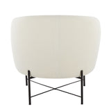 Chloe - Contemporary Chair - Black / White