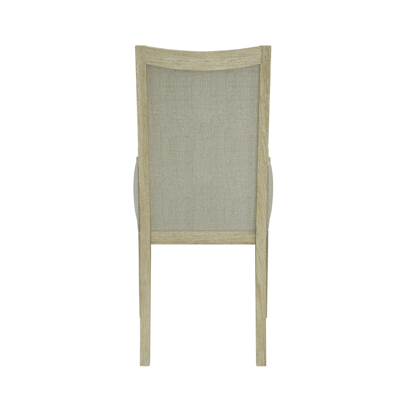 Adeline - Upholstered Arm Chair - Natural Wood Wash