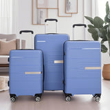 Hardshell Suitcase Double Spinner Wheels Luggage Sets, Lightweight With Tsa Lock, 3 Piece Set