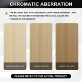 Modern Freestanding Bathroom Vanity Cabinet With Double Drawer