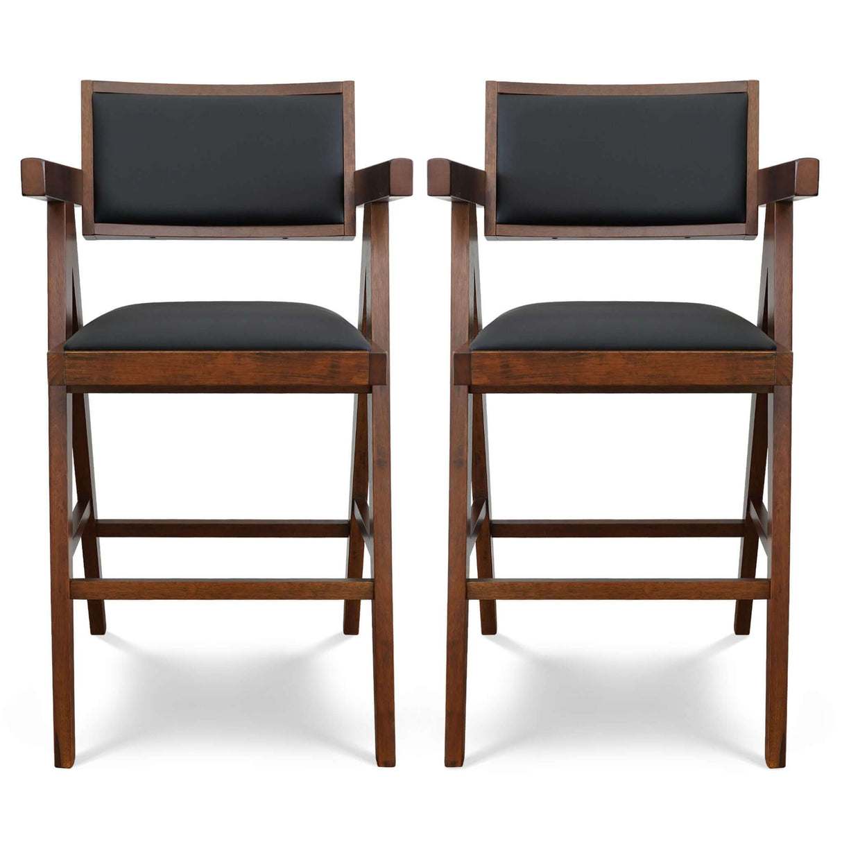 Athena - Counter Chair - Black / Brown