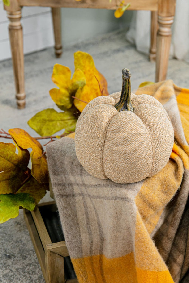 Weighted Pumpkin Ornament Decor For Holiday