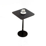 Modern Square Coffee Table And Computer Desk - Black / Gold