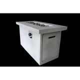 Propane / Natural Gas Outdoor Fire Pit Table - Gray