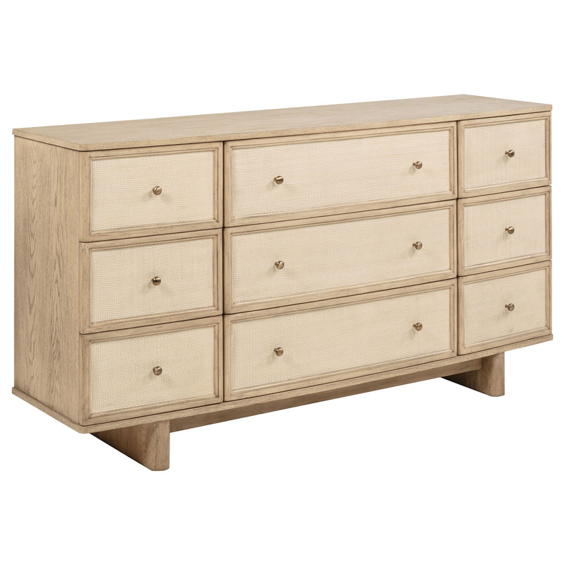 Kimpton - 9 Drawer Dresser Cabinet - Beige
