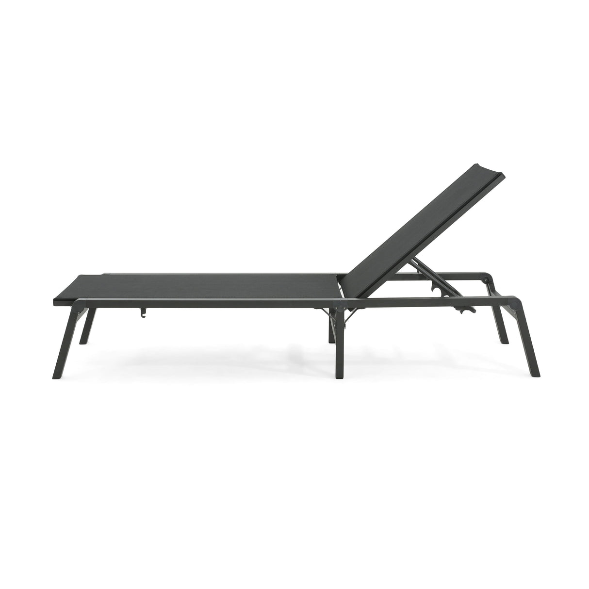 Westport - Outdoor Folding Lounge (Set of 2) - Black