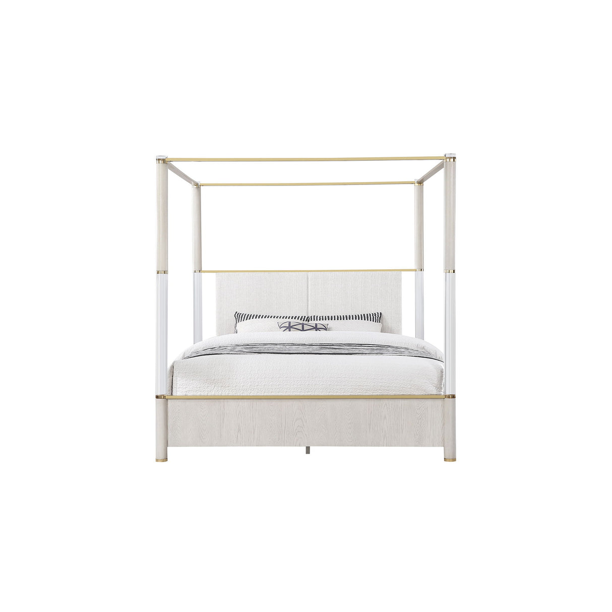 Malco - 4 Post Bed With Upholstered Headboard