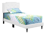 Button Tufted Bed Charming For Cozy Spaces
