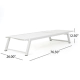 Myers - Chaise Lounge - White