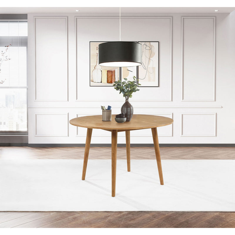 Calloway - Round Dining Table - Brown