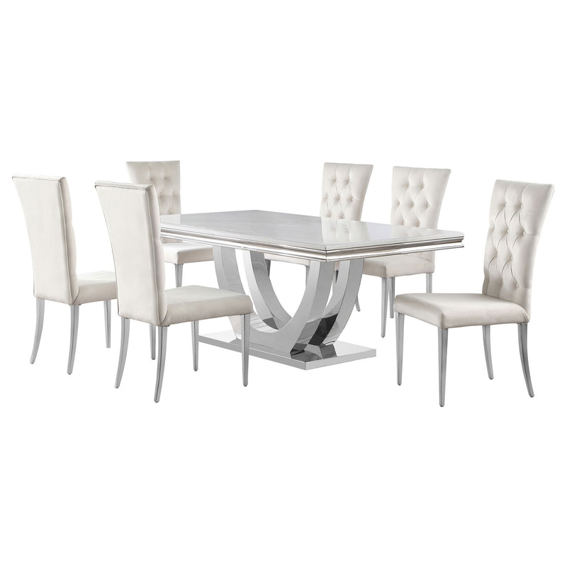 Allessandra - Rectangular Dining Set With Chairs
