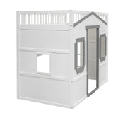 Elegant House Loft Bed With Ladder