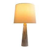Enclave - Hydro Table Lamp With On / Off Switch Faux Marble Base Shade - Gold / White / White Marble