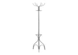 Coat Rack, Hall Tree, Free Standing, 12 Hooks, Entryway, 70"H, Umbrella Holder, Contemporary & Modern