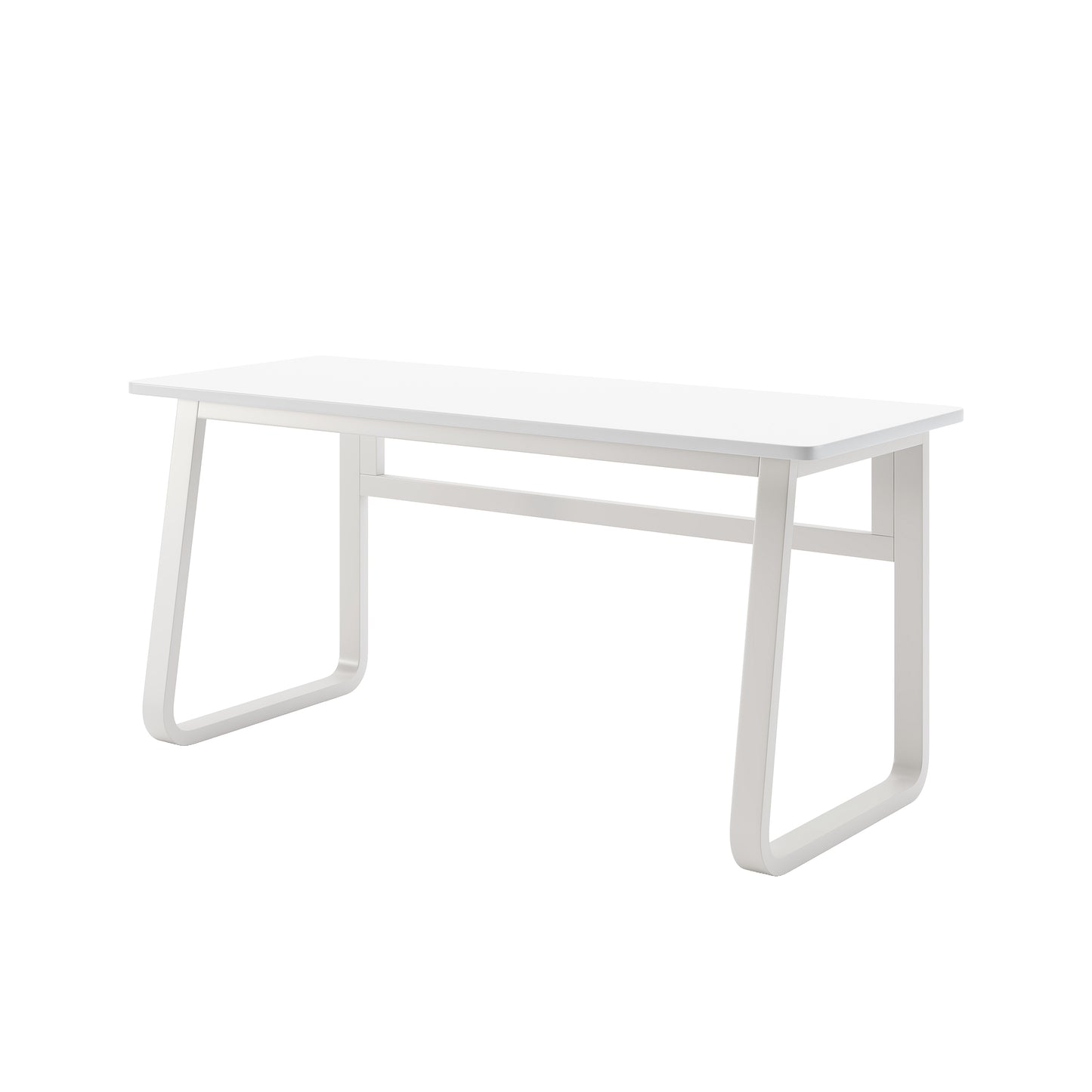 L31.5inch Computer Desk Modern Simple Style Desk for Home Office,  Small Writing Table Study Corner Work Desk for Bedroom