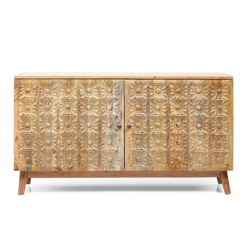 Boho - 2 Door Cabinet - Natural
