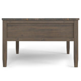 Ela - Lift Top Coffee Table - Smoky Brown