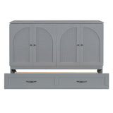 Murphy Bed With Large Drawers