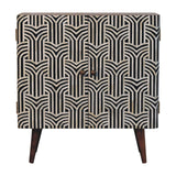 Edessa Bone Inlay Cabinet