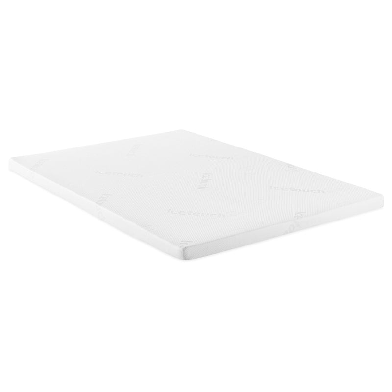 Klamath - 3" Memory Foam Mattress Topper With Breathable Cover And Dual-Layer Support