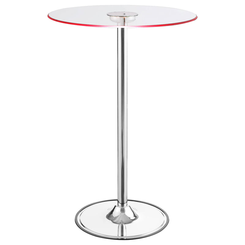 Indra - LED Bistro Table - Chrome
