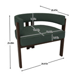 Modern Accent Teddy Upholstered Armchair