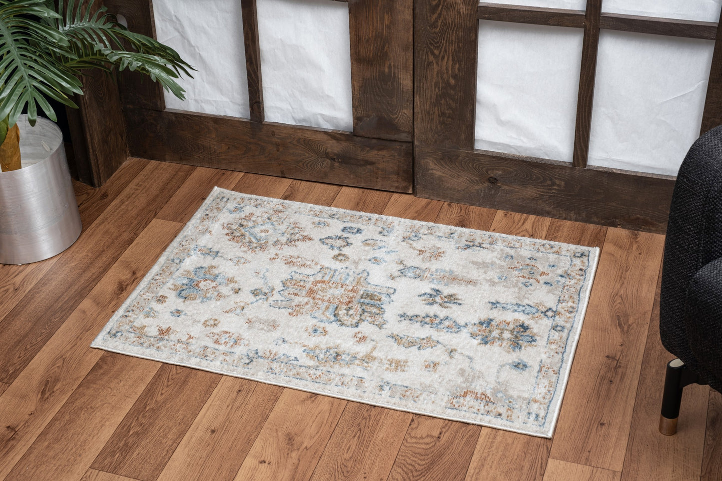 Noble GC_GEN7007 Ivory 7 ft. 10 in. x 10 ft. 3 in. Area Rug