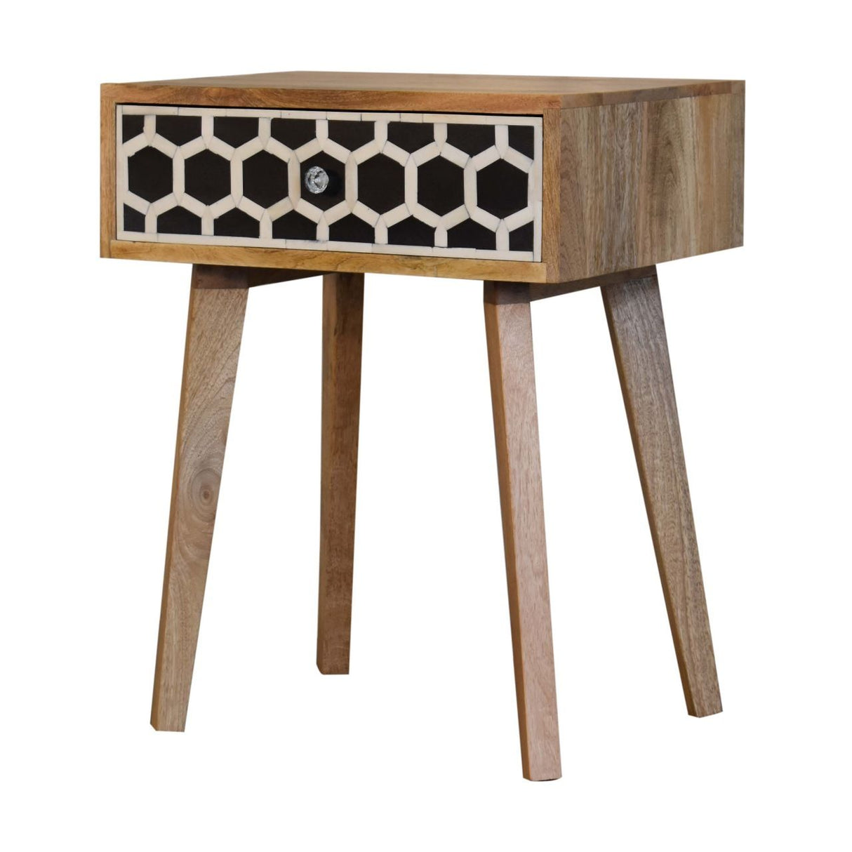 Inlay - Bone Inlay Drawer Nightstand